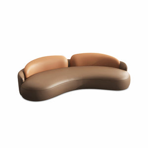 Modern Curved Lounge Sofa for Commercial Office and Business Reception PSF-2003