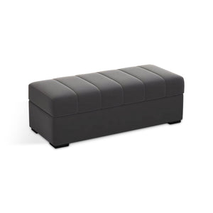 Simple Square Upholstered Storage Bench Sofa for Entryways and Lounges BSF-2013
