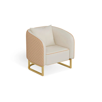 Light Luxury Sofa Chair for Hotel Reception and Lounge Waiting Areas BGSF-1015