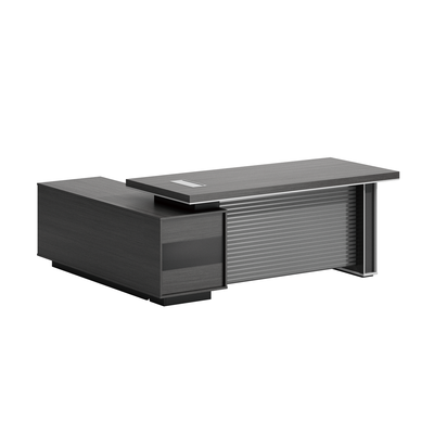 Minimalist L-Shaped Executive Office Desk LBZ-2053