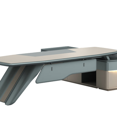 Premium L-Shaped Executive Desk with Generous Side Cabinet LBZ-2048