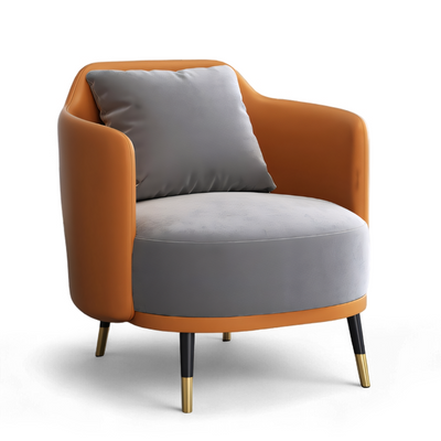 Modern Single Lounge Chair for Reception, Salon, Office or Meeting Area BSF-2074