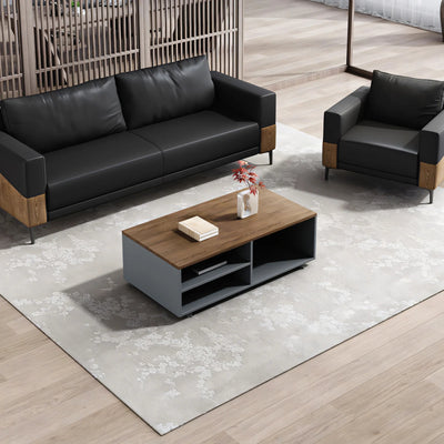 Classic Office Sofa for Fashionable Lounge and Reception Area Seating BGSF-1046