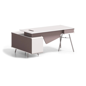 Minimalist Executive Desk with Edge-Banding LBZ-2055