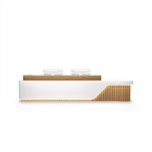 Multi-Person Design Large Fully Assembled Reception Desk JDT-2052