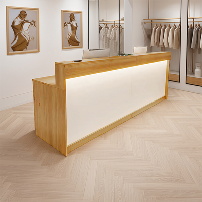 Simple Salon Office Shop Store Institution Reception Desk JDT-004