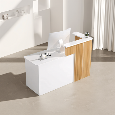 Fashion Small Office Shop Checkout Counter Reception Desk JDT-1045