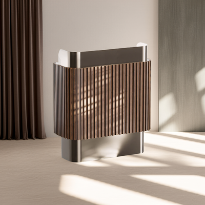 Modern Minimalist Metals Reception Desk JDT-2040