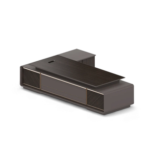 Contemporary Executive Office Desk with Rounded Edge Design LBZ-2022