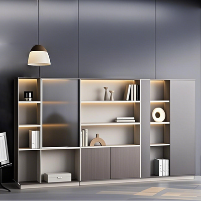 Modern Minimalist File Cabinet with Multiple Storage Spaces WJG-2024