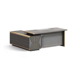 Luxury Executive Office Desk with Desktop Cable Management Box LBZ-2027