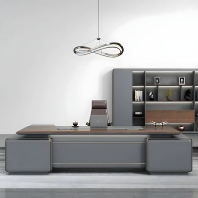 Big Computer Desk Executive Desk with Cabinet LBZ-2036