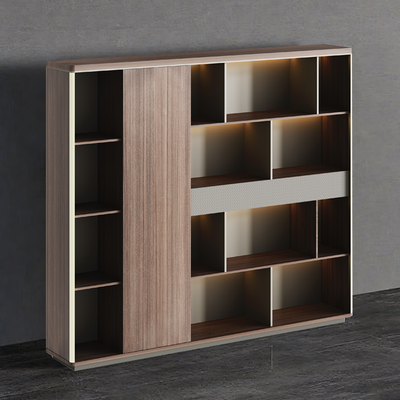 Elegant File Cabinet with Modern Design and Visual Color Layers WJG-2051