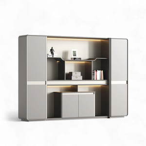 Office File Cabinet with Light Strips and Thickened Layers WJG-2014