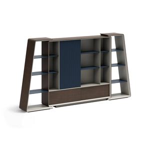 Modern Slanted Side Filing Cabinet Stylish and Functional Storage WJG-2017