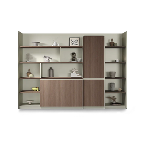 Minimalist File Cabinet with Smooth Lines and Harmonious Colors WJG-2023