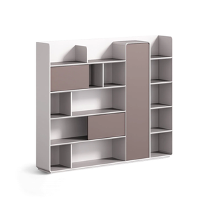 Modern File Cabinet Harmonious Color Scheme Spacious Interior WJG-2055