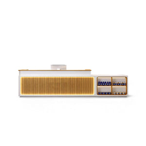 Modern Multi-Functional Coffee Shop Reception Desk with Display Shelf JDT-726